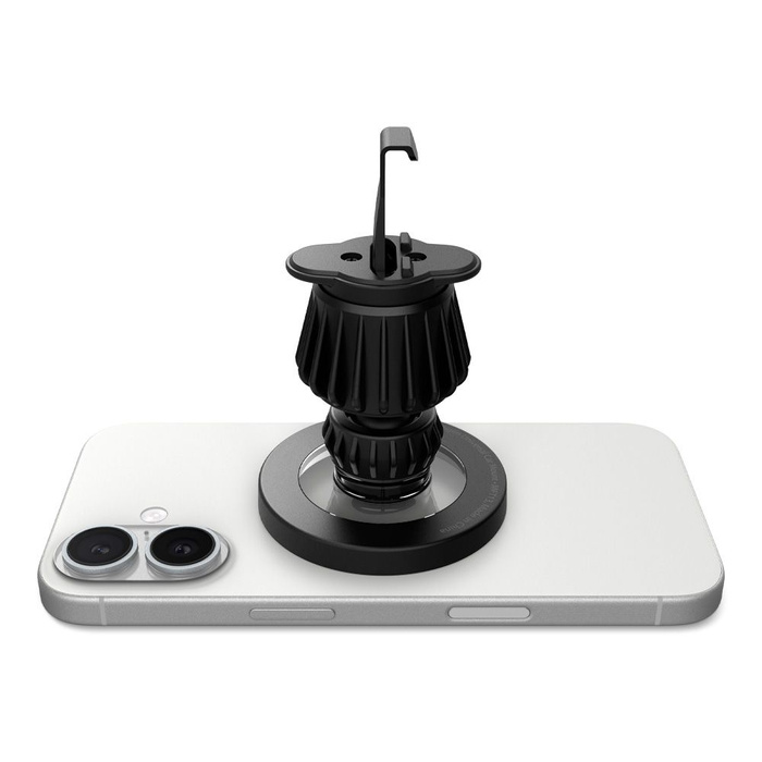 UCHWYT SPIGEN MFT13 MAGNETIC MAGSAFE DASHBOARD & VENT CAR MOUNT CZARNY