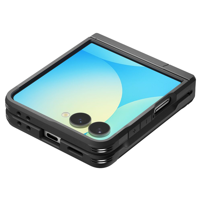 ETUI SPIGEN SAMSUNG GALAXY Z FLIP 7 TOUGH ARMOR PRO MAG MAGSAFE CZARNE