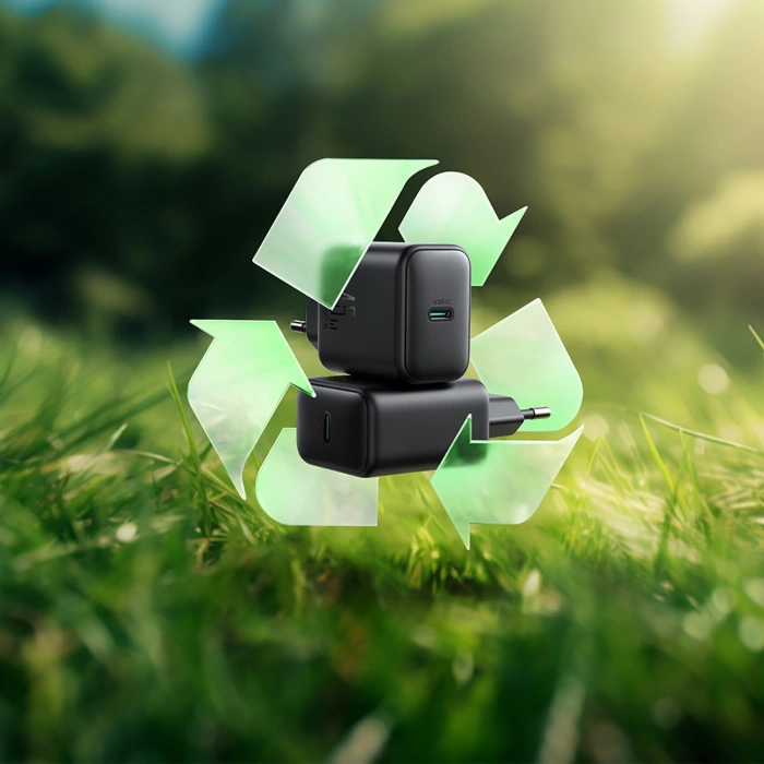 Ładowarka sieciowa Joyroom JR-TCG13 45W GaN do Samsung Ultra - czarna