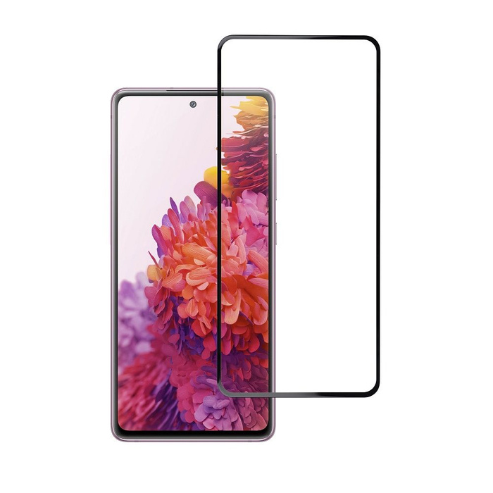 Szkło hartowane do Samsung Galaxy S20 FE (full glue / case friendly) Blue Star 5D czarne