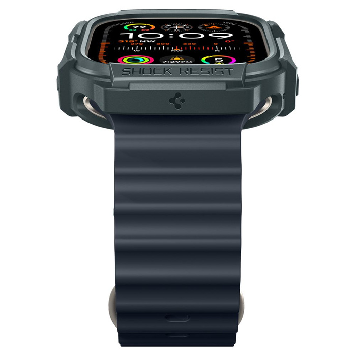 Etui Spigen Rugged Armor Apple Watch Ultra 1 / 2 (49 Mm) Abyss Green