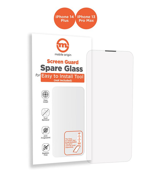 Szkło Hartowane Mobile Origin Orange Screen Guard Spare Glass iPhone 14 Plus/13 Pro Max