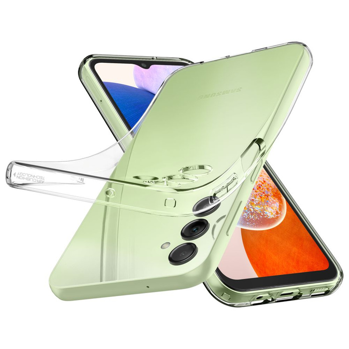 Etui Spigen Liquid Crystal Galaxy A14 5G Crystal Clear Case