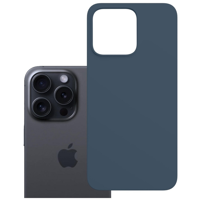 Etui 3MK Hardy MagSilicone do Apple      iPhone 15 Pro niebieski