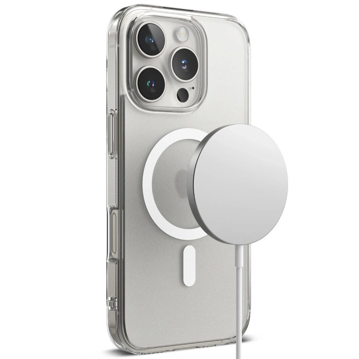 ETUI RINGKE FUSION MAGNETIC MAGSAFE IPHONE 16 PRO MAX MATTE CLEAR