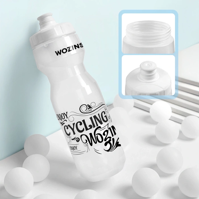 Bidon rowerowy HBR-01 750ml - transparentny