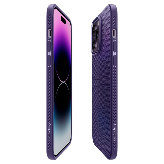 Etui Spigen Liquid Air iPhone 14 Pro Max Deep Purplecase