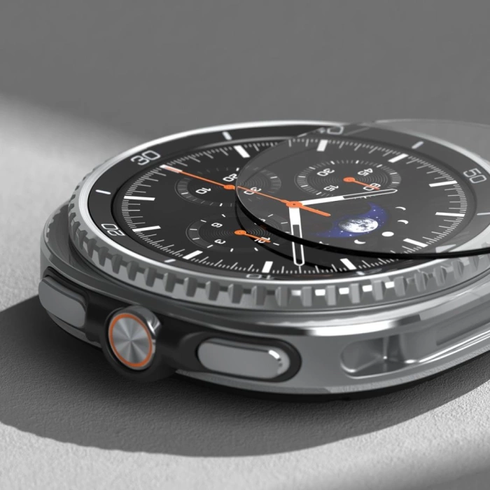 SZKŁO HARTOWANE RINGKE SAMSUNG GALAXY WATCH 8 CLASSIC 46 MM TEMPERED GLASS PRO 2 SZT. PRZEZROCZYSTE