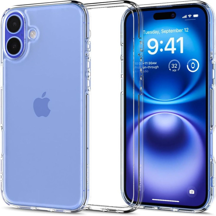 Etui iPhone 16 Spigen Ultra Hybrid Crystal Clear
