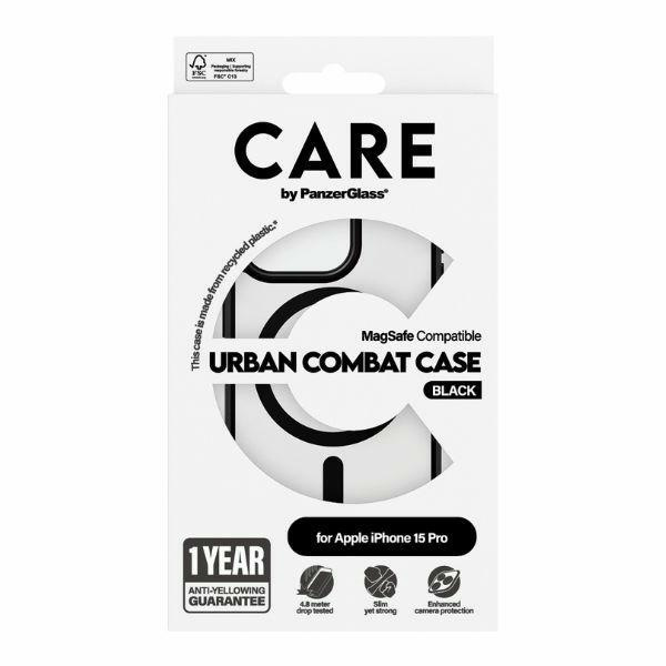 CARE by PanzerGlass Urban Combat Case iPhone 15 Pro 6,1" MagSafe czarny/black 1426