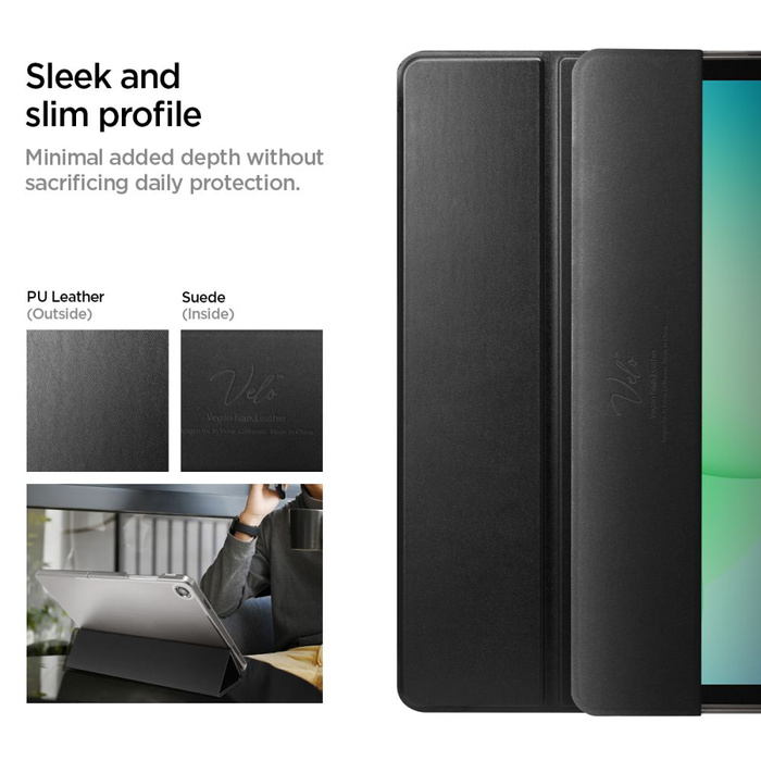 ETUI SPIGEN GALAXY TAB A9+ / A11+ PLUS 11.0 X210 / X215 / X216 / X230 / X235 / X236 SMART FOLD CZARNE