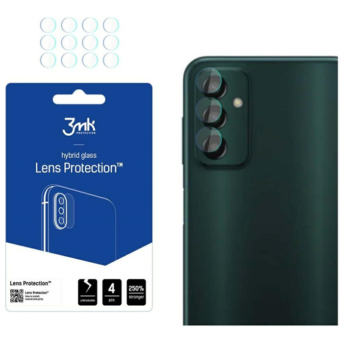 3MK Lens Protect Sam M13 4G M135 Ochrona na obiektyw aparatu 4szt