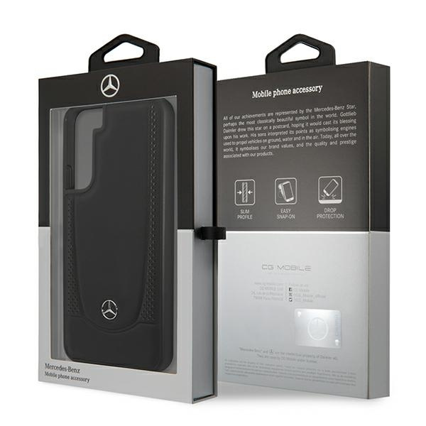 Etui MERCEDES Samsung Galaxy S22 Plus Leather Urban Line Czarny Case