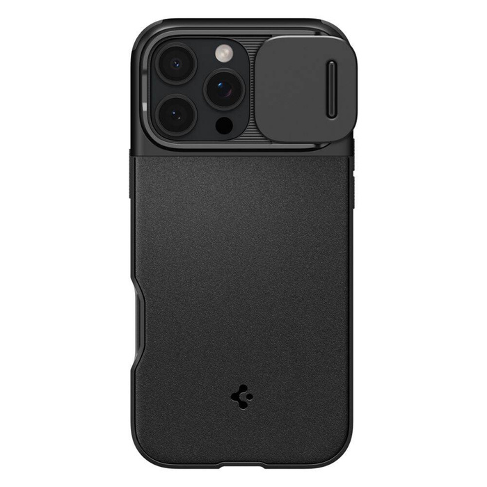 ETUI SPIGEN OPTIK ARMOR MAG MAGSAFE IPHONE 16 PRO BLACK