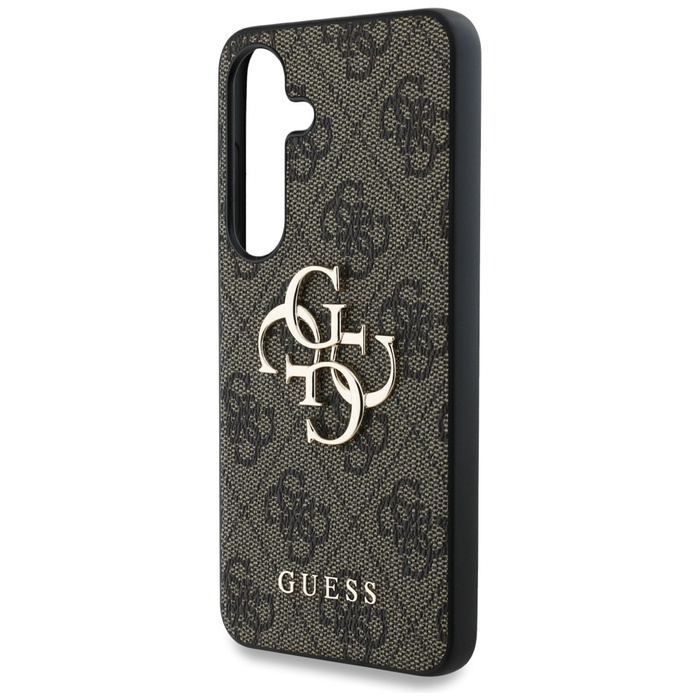 Etui Guess Big 4G Logo Classic Logo do    Samsung Galaxy S25+ brązowy