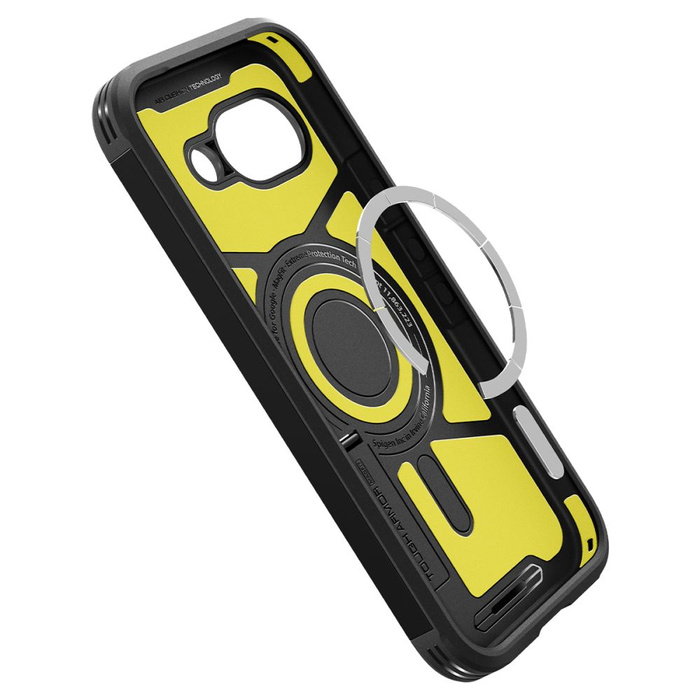 ETUI SPIGEN GOOGLE PIXEL 9A TOUGH ARMOR MAG MAGSAFE CZARNE