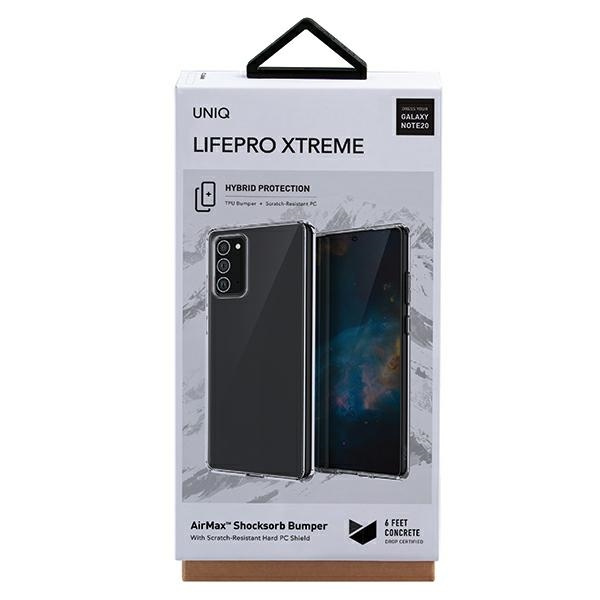 UNIQ etui LifePro Xtreme Samsung Note 20 N980 przezroczysty/crystal clear