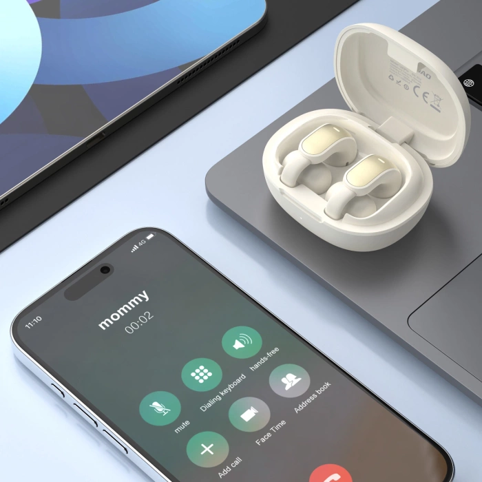 Słuchawki bezprzewodowe Dudao U20 Pro TWS Bluetooth - białe