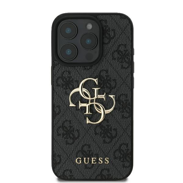 Etui Guess iPhone 16 Pro Max 6.9" czarny/black hardcase 4G Big Logo