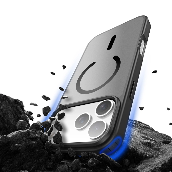 Etui Dux Ducis Yind na iPhone 17 Pro kompatybilne z MagSafe - czarne