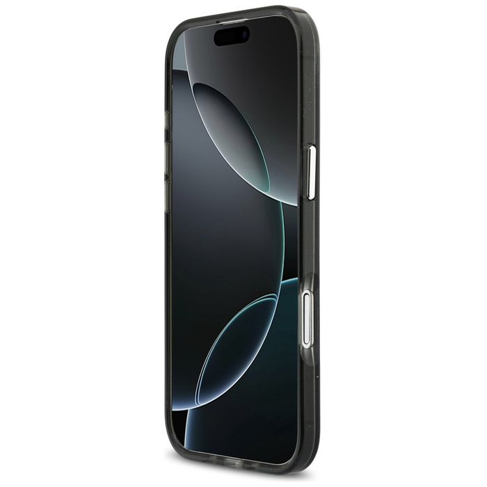 Etui Karl Lagerfeld IML Choupette Head   Logo MagSafe do iPhone Air czarny