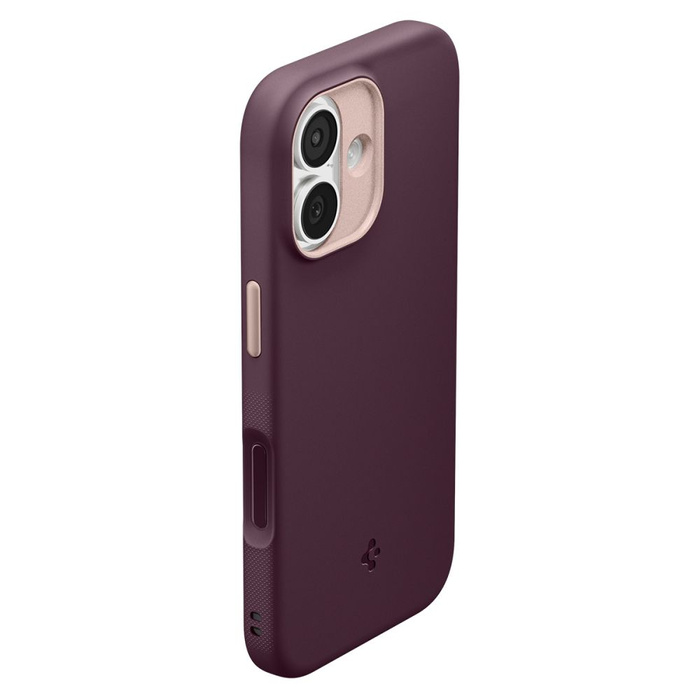 ETUI SPIGEN IPHONE 17 NANO POP MAG MAGSAFE BURGUNDY BEAN