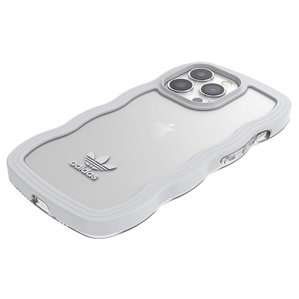 Adidas OR Wavy Case iPhone 13 Pro /13 6,1" biały-przezroczysty/white-transparent 51903