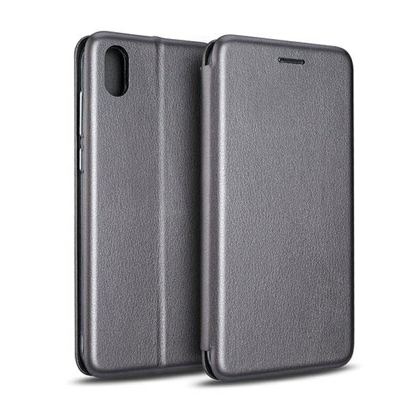 Beline Etui Book Magnetic Redmi 9Astalowy/steel