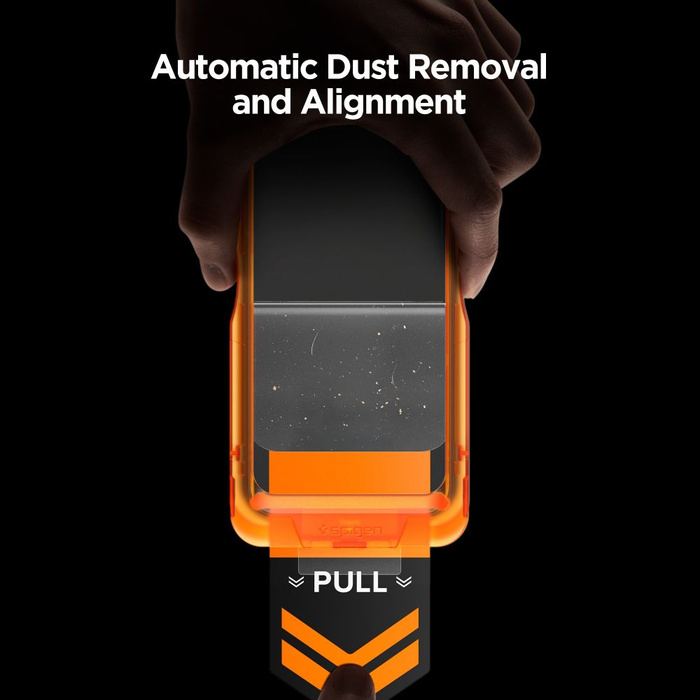 SZKŁO HARTOWANE SPIGEN IPHONE 17 PRO ALM GLAS.TR SLIM 3-PACK CLEAR