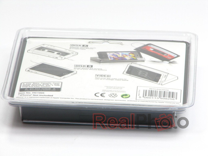 Pokrowiec Apple iPhone 4 Futerał Etui Kaseta Retro