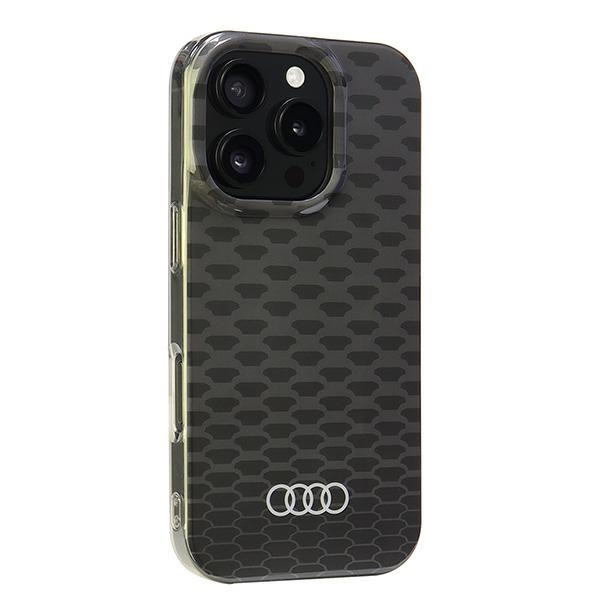 Audi IML Stitching Pattern MagSafeiPhone 16 Pro 6.3" czarny/black hardcase AU-IMLMIP16P-Q5/D3-BK