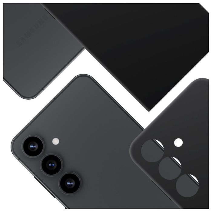 Etui 3MK Hardy MagSilicone do Samsung    Galaxy S24 czarny