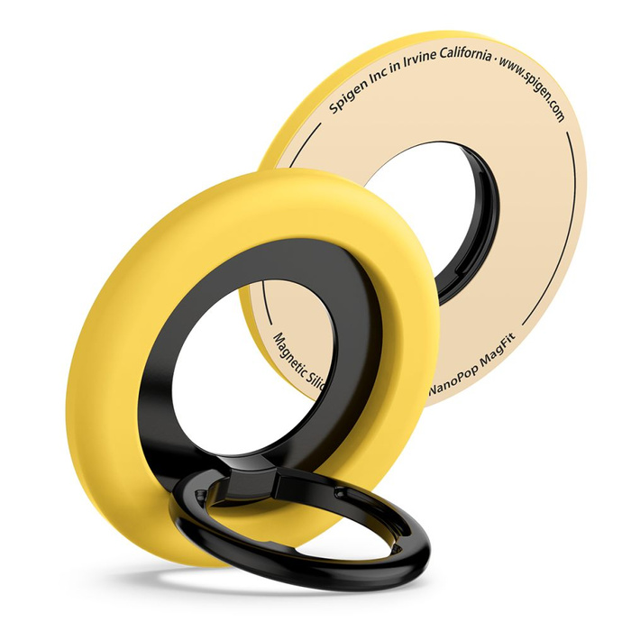 UCHWYT NA PALEC SPIGEN NANO POP MAGSAFE PHONE RING MANGO YELLOW