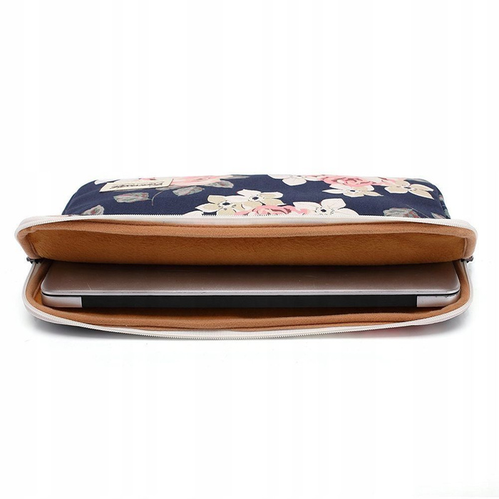Etui CANVASLIFE Sleeve Laptop 13-14 Navy Rose Granatowe Case