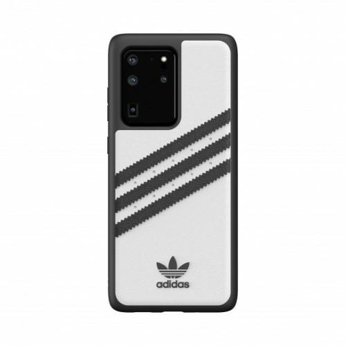 Etui Adidas OR Moudled Case PU Sam G988 S20 Ultra biało-czarny/white-black 38624
