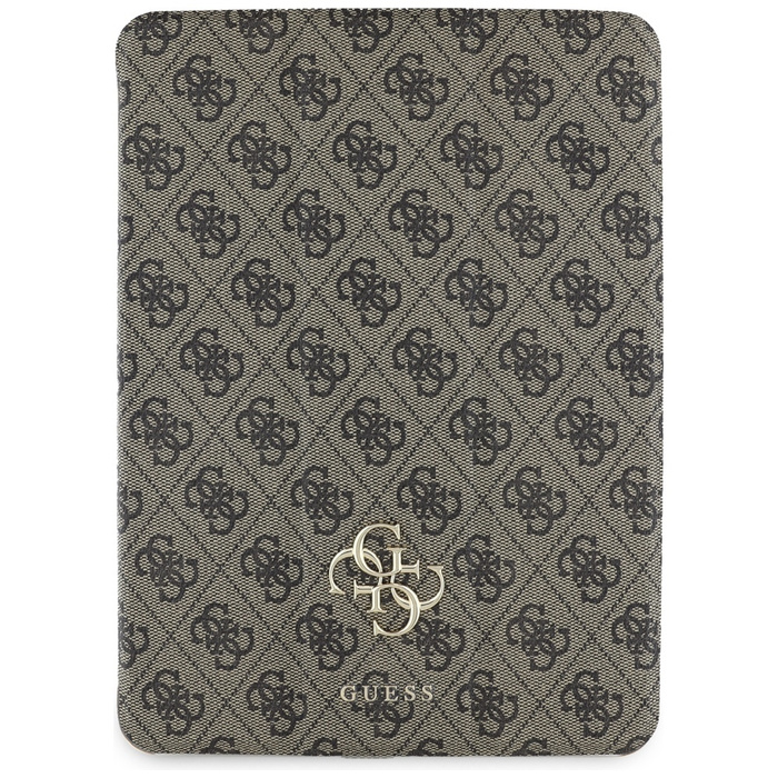 Guess GUFC11RM24PS4SGW iPad Air 11" 2024  brązowy/brown Magnetic 4G Big Logo