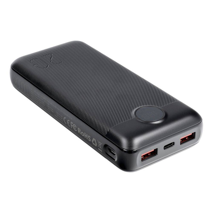 Powerbank Veger L20S (VP2039PD / W2039PD) PD QC3.0 2A 20000 mAh czarny