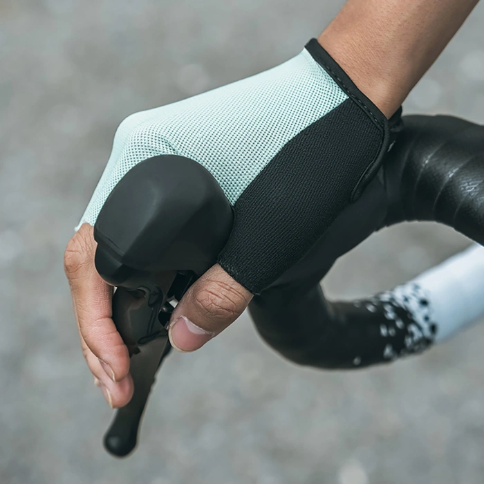 Rękawiczki rowerowe Wozinsky WRR-02L rozmiar L - szare