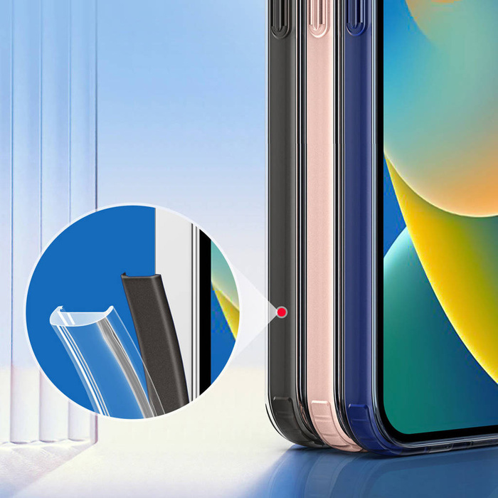 Dux Ducis Clin2 etui iPhone 14 Pro Max magnetyczny pokrowiec MagSafe niebieskie