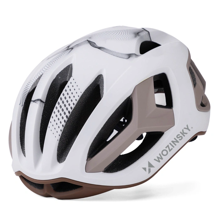 Kask rowerowy szosowy Wozinsky ultracienki L - taupe