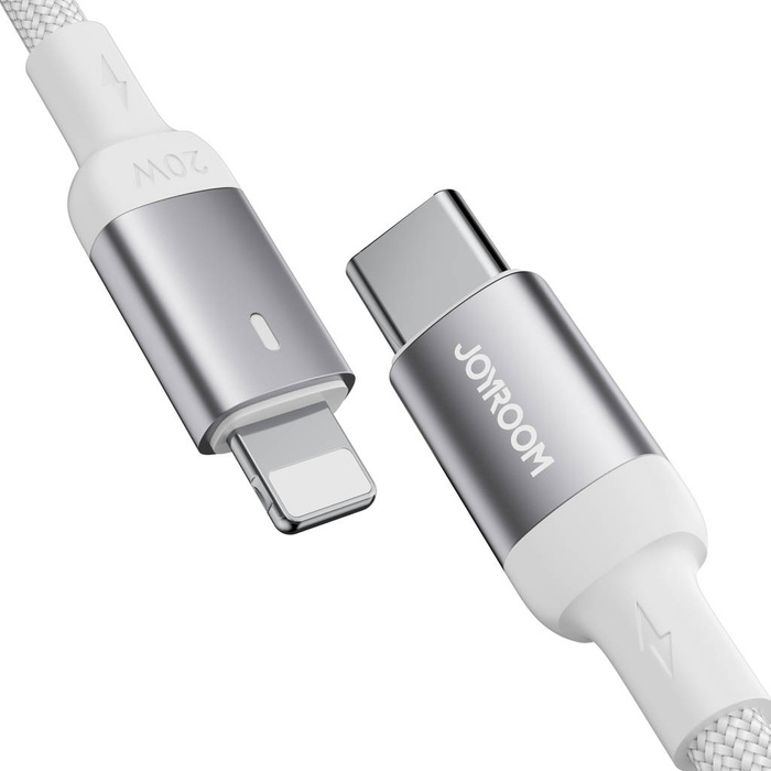 Joyroom kabel USB C - Lightning 20W A10 Series 1,2 m biały (S-CL020A10)
