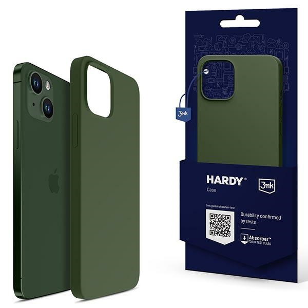 Etui 3MK Hardy Case iPhone 13 6,1" zielony/alphine green MagSafe