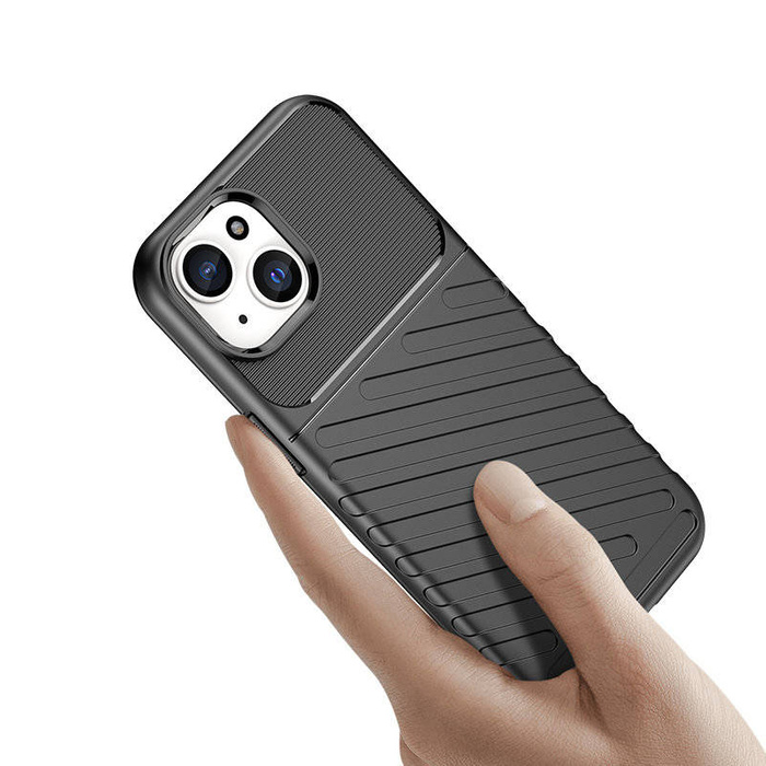 Etui Pancerne etui iPhone 15 Thunder Case - niebieskie Case