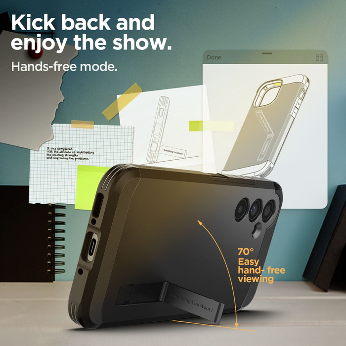 Etui SPIGEN Tough Armor Galaxy A54 5G Black