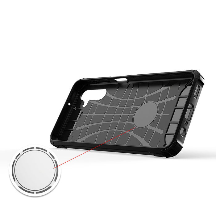 Hybrid Armor pancerne hybrydowe etui pokrowiec Samsung Galaxy A13 5G czarny