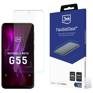 Szkło hybrydowe 3MK Motorola Moto G55 5G FlexibleGlass