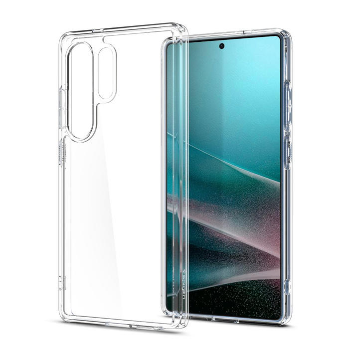 ETUI SPIGEN ULTRA HYBRID SAMSUNG GALAXY S25 ULTRA CRYSTAL CLEAR