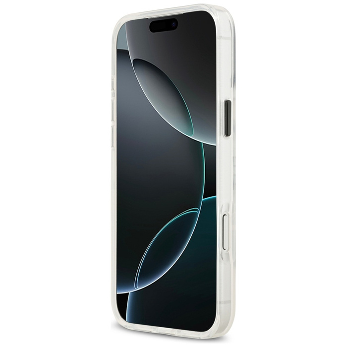 Etui Karl Lagerfeld IML Karl Sketch Logo MagSafe do iPhone 17 Pro Max przezroczysty