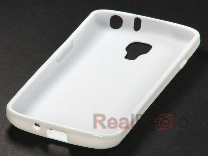 Pokrowiec X-Line LG F70 BIAŁY Etui Silikon