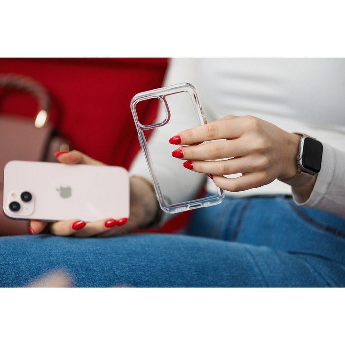 FORCELL F-PROTECT Clear Case futerał do IPHONE 15 transparentny